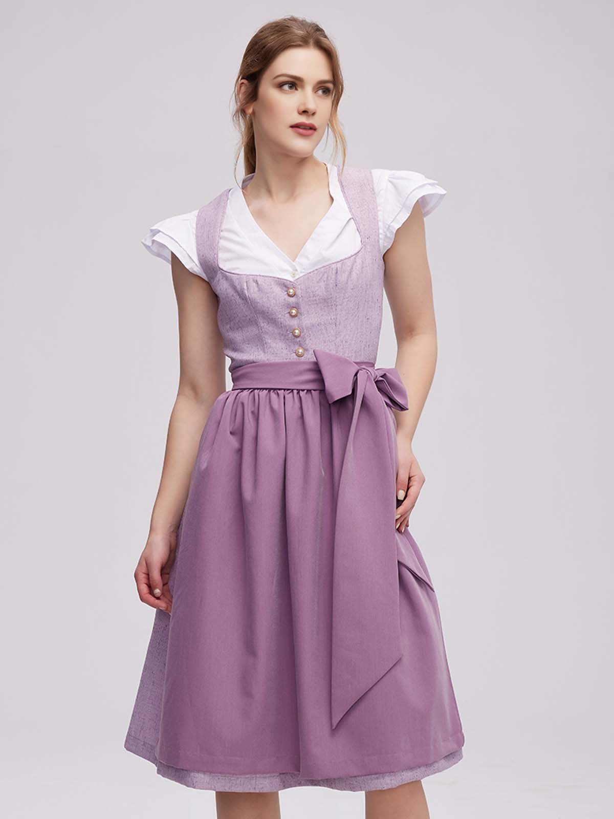 Dirndl Salbeigrün Samt