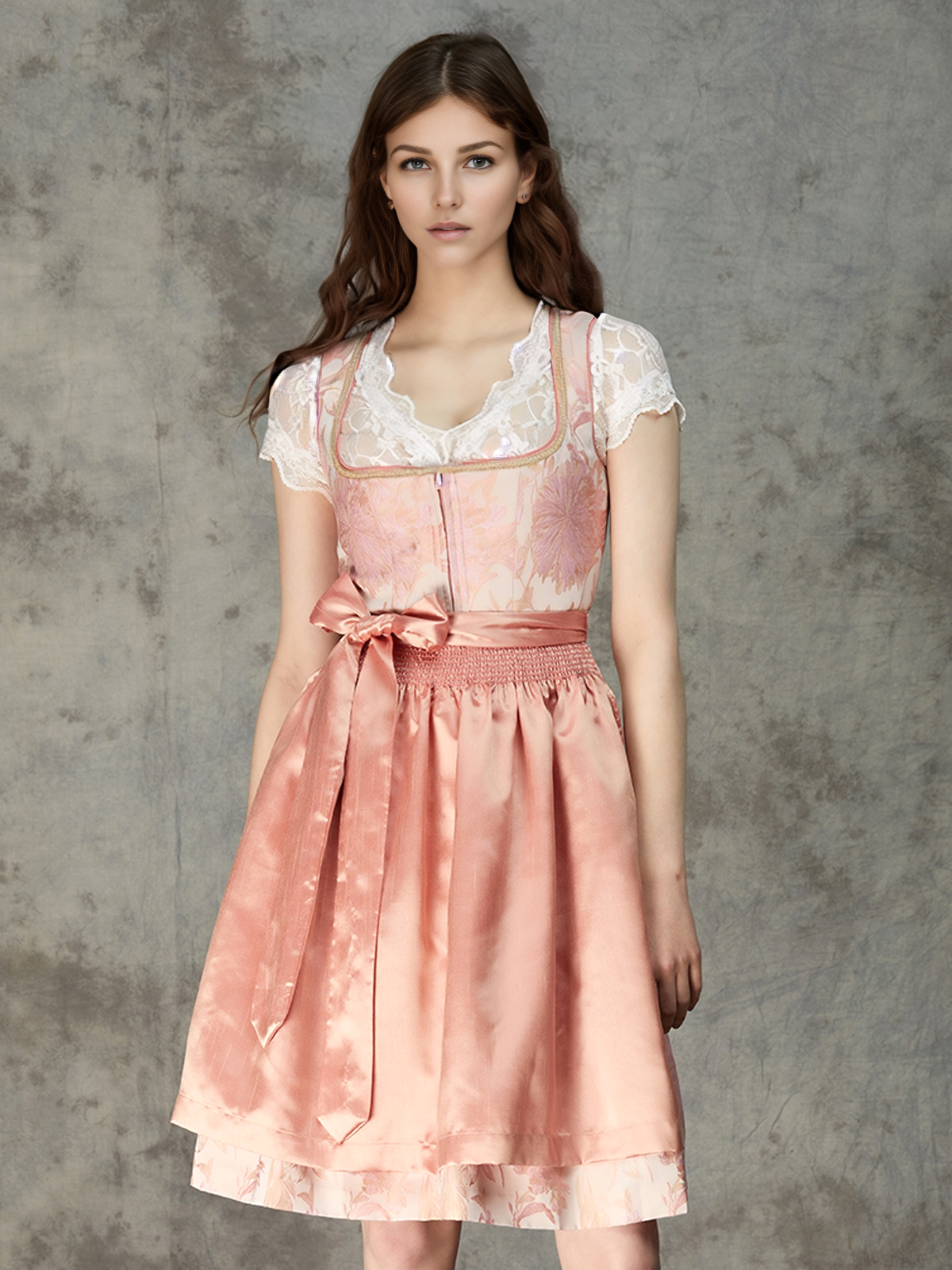 Dirndl in Grün-Braun – ein zeitloser Klassiker