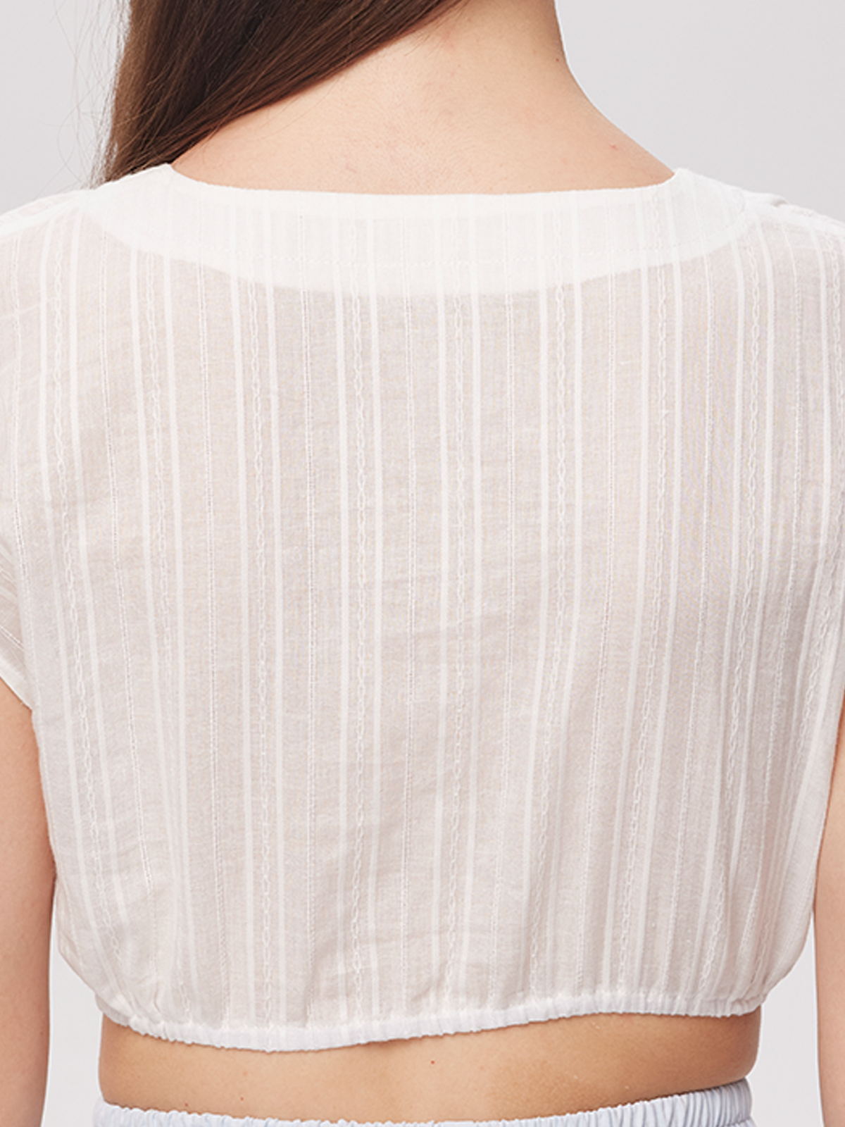 Dirndl-Bluse in Weiß